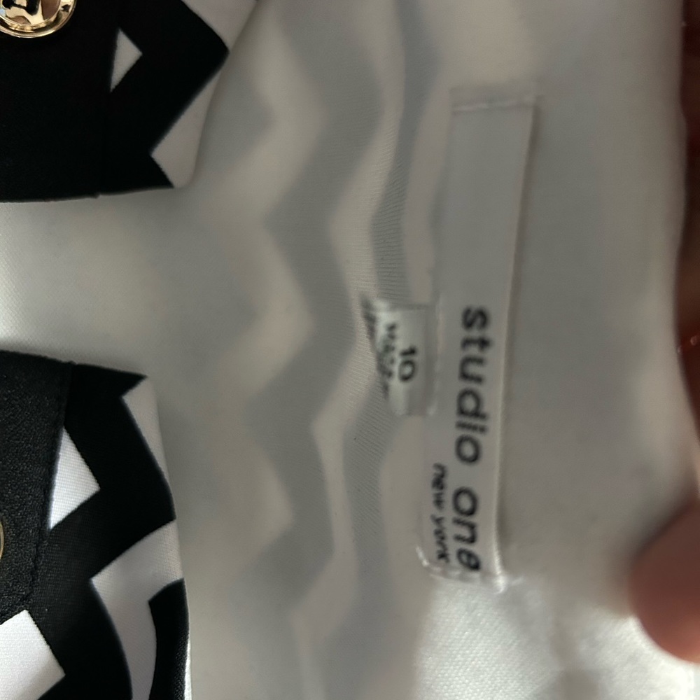 Patterned size 10 jacket